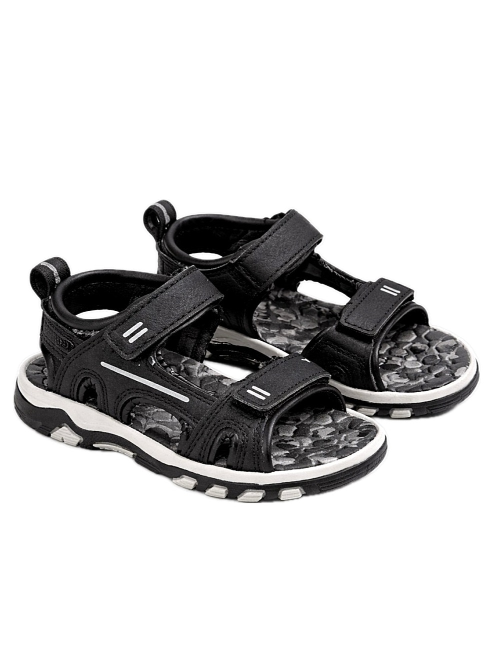 Khombu Toddler Sport Sandals Size 8 Black Outdoor Water Shoes NWOT